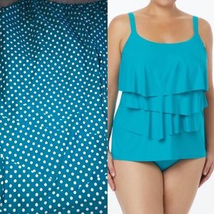 💙 Coco Reef Aura Ruffle Tankini